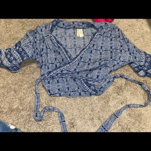 Japna women’s tie top! Size XS